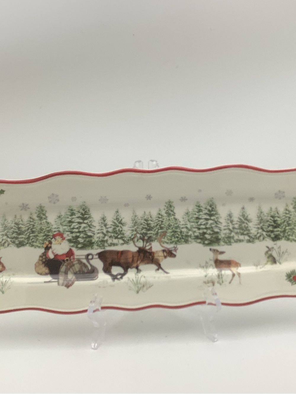 Better Homes And Gardens White Ceramic Heritage Collection Platter